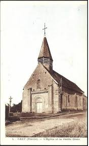 L'église et la croix des morts