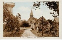 L'église et le château d'eau