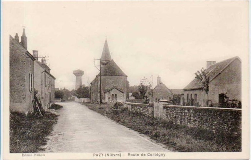 Pazy route de Corbigny