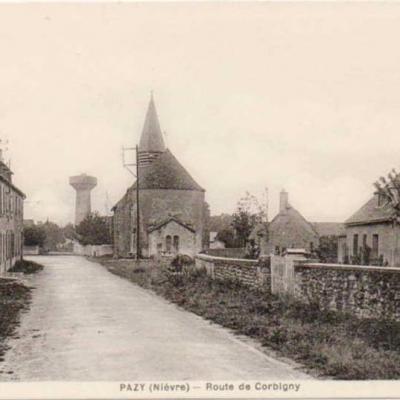 Pazy route de Corbigny