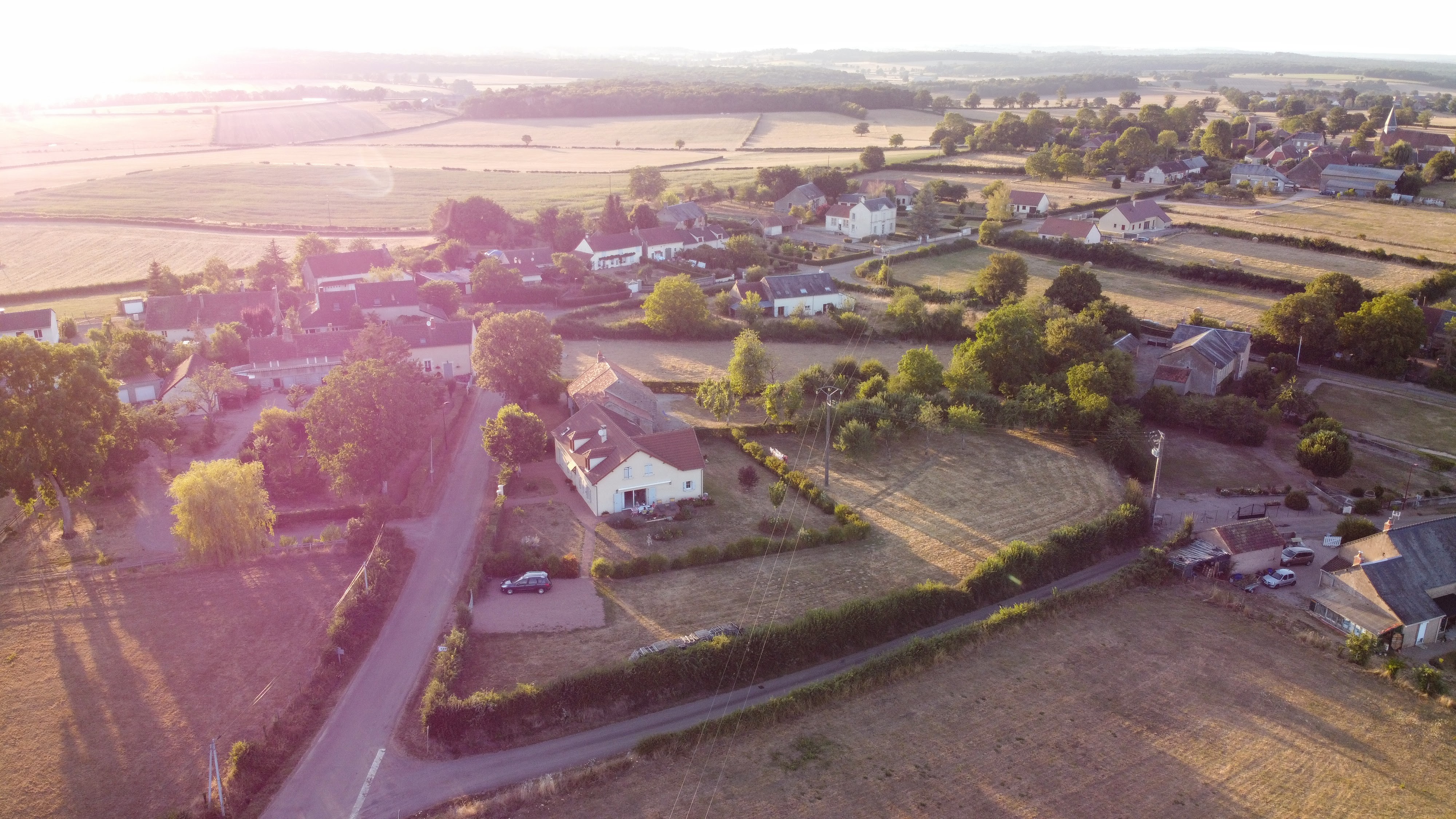 Pazy vu du ciel